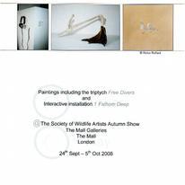 Society of Wildlife Artists, Mall Galleries Sept -Oct 2008