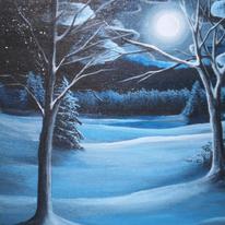Moonlit Field
