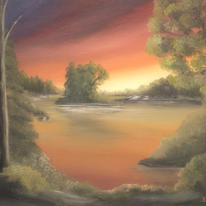 Sunset at the Lake