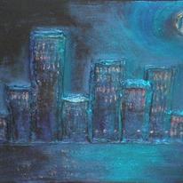 City in Blue