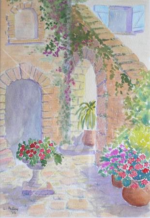 Mediterranean Courtyard