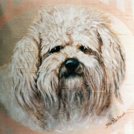 Bichon Frise Cushion