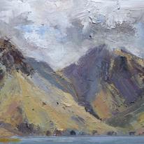 Study low cloud Yewbarrow and Great Gable