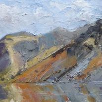 Early morning-Lingmell and Screes from Wastwater