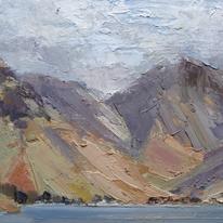 Yewbarrow and Great Gable Study 1