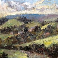 towards darwen tower from denham hill
