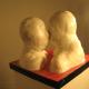 Chubby Couple | | 45 x 40cm | Lard, Clay, F16 Resin, Wood, Paint, Varnish, Polystyrene, Halogen Lamps Chubby Couple
