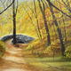Autumn Wood Bridge