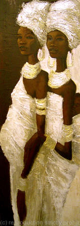 pregnant african