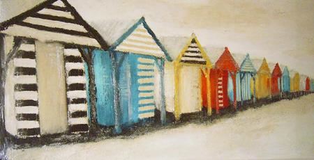 beach huts