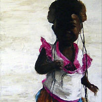 child on beach