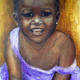 african child in moave