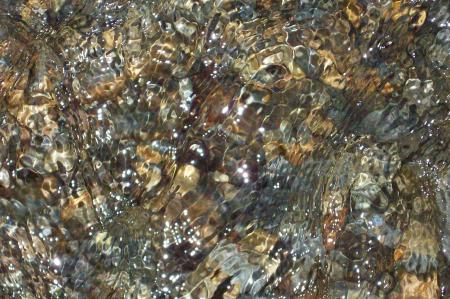 Ripples over Pebbles
