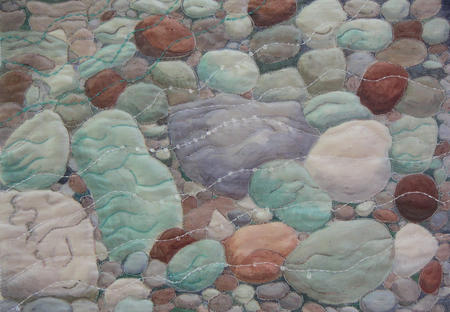 Pebbles On The Beach