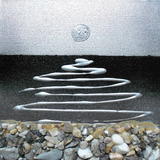 Shimmer Of Silver - Mixed Media on Artists quality, primed, deep edge box canvas. FREE UK P P