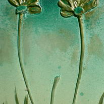 Two Green Poppies