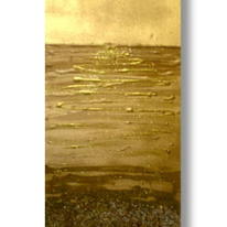 Golden Dreamy Seascape
