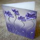 Handmade card 'Purple…
