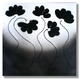 Black Dancing Poppies