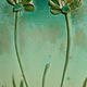 Two Green Poppies