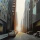 New York Sunrise | | 100 x 100cm | Acrylic on Canvas New York Sunrise