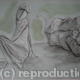 Zeus being Coy with… | (sold) | 50 x 70cm | charcoal, pastel, gloss paint on paper Zeus being Coy with…