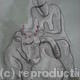 Europe Crowning Zeus… | | 50 x 70cm | charcoal, pastel, gloss paint on paper. Europe Crowning Zeus…