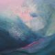 'Crimson Wave' | | 50 x 50cm | oil on canvas 'Crimson Wave'