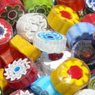 Millefiori Translucent: 6-7mm