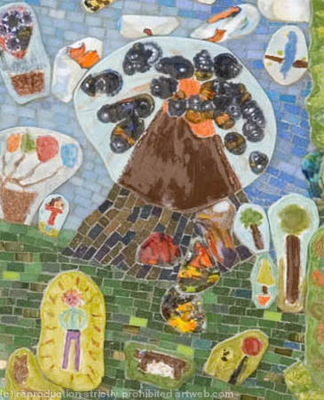 Mixed Emotions Mosaic (Detail)