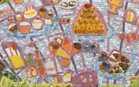 Mixed Emotions Mosaic (Detail)