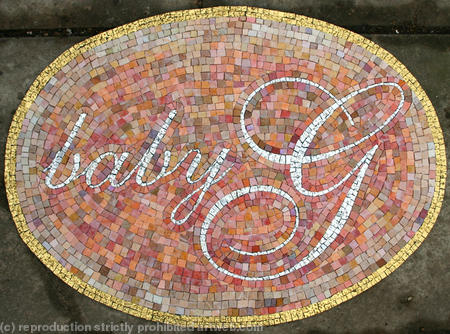 Baby G House Sign
