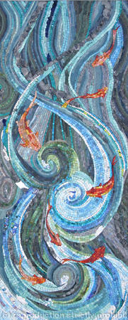 Fish Waterfall (Detail)