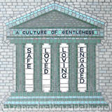 Roman Temple - Glass Fusions, Bullseye Glass and Natural Stone