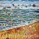 High Tide | (sold) | 150 x 180cm | Smalti and Hand Made Ceramic Elements High Tide