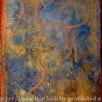 altered book page