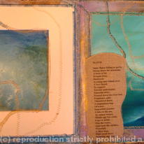 altered book page