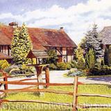 Surrey Cottage - watercolour