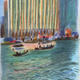 Emirates Bank | £300 | 21 x 14cm | Crayon on paper Emirates Bank