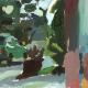 Car in sunlight1 | £300 | 12 x 10cm | Acrylic on paper Car in sunlight1