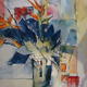 Strelitzia, and Muffin | | | Mixed Media Strelitzia, and Muffin