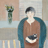My Cat - Acrylic on board