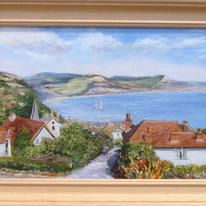 Lyme Bay from Pound Road