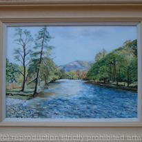 River Derwent Cumbria Lake District