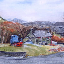 Slate mine Wales