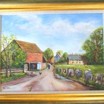 Kelmscott Village Oxon.