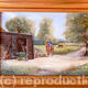 At the riding stables