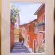 Steep steps Verona Italy