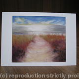 Cape Cod - Print taken from original pastel painting.