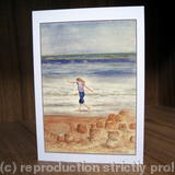 Free Spirit - Print taken from original watercolour painting.